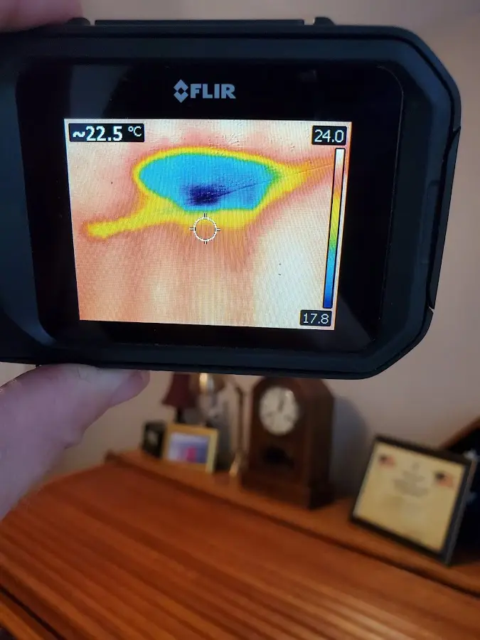 Thermal imaging inspection for water damage in Sun City
