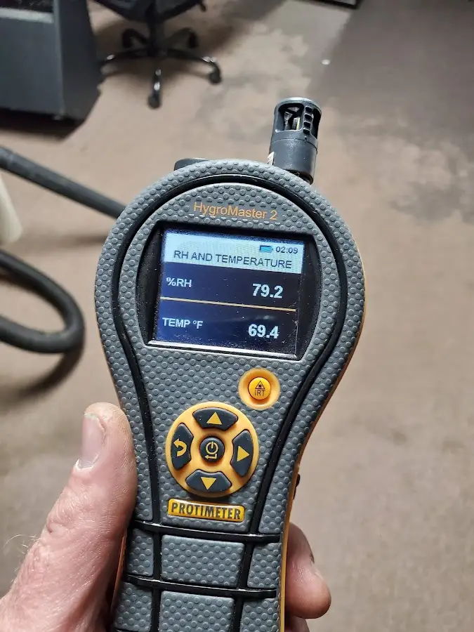 Moisture meter humidity assessment for Fire & Smoke Damage Restoration in Sun City