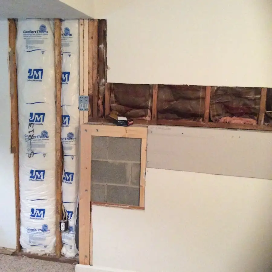 Wall insulation replacement during Odor Removal & Deodorization in Sun City